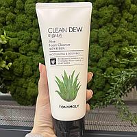 Пенка для умывания с алоэ TONY MOLY Clean Dew Aloe Foam Cleanser, 180 мл