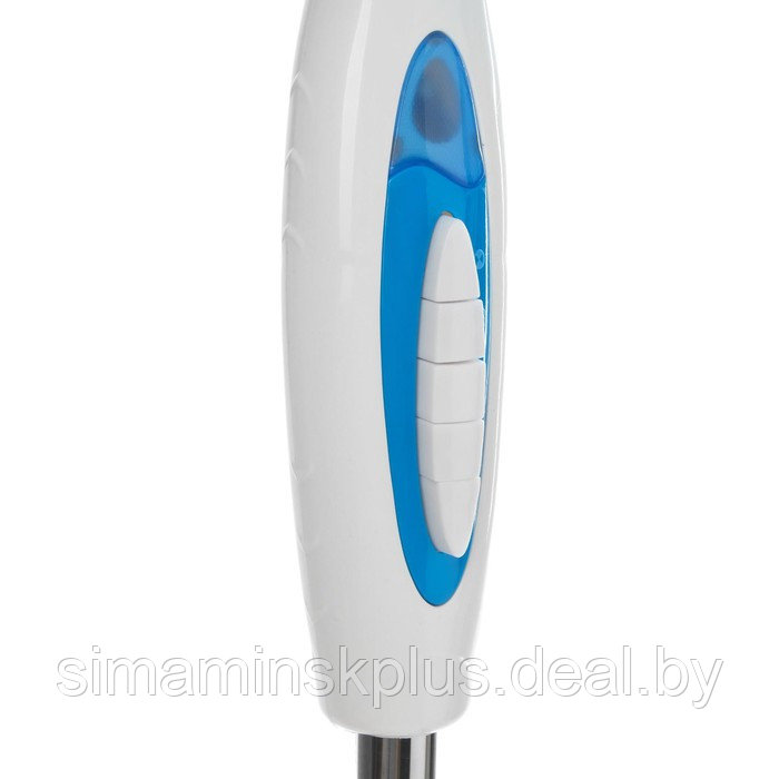 Напольный вентилятор Luazon LOF-01, 45 Вт, 3 режима, бело-синий - фото 4 - id-p174610115