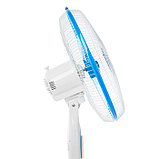 Напольный вентилятор Luazon LOF-01, 45 Вт, 3 режима, бело-синий, фото 5
