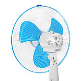 Напольный вентилятор Luazon LOF-01, 45 Вт, 3 режима, бело-синий, фото 7