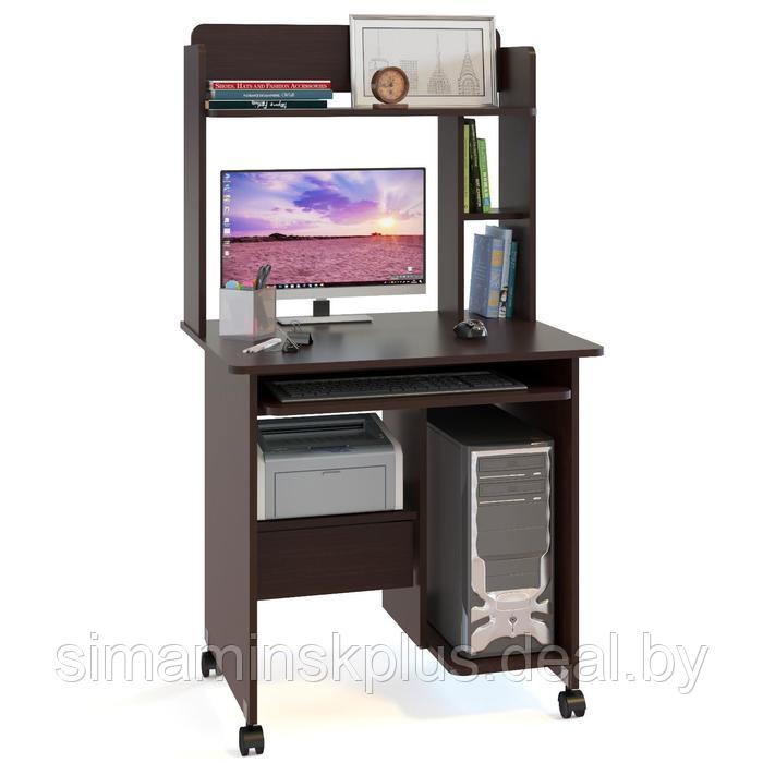 Компьютерный стол, 800 × 600 × 795 мм, цвет венге - фото 3 - id-p177034128