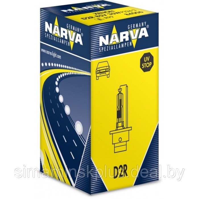 Лампа ксеноновая NARVA D2R, 4300K, 35 Вт, 84006 - фото 2 - id-p130649593