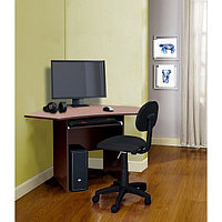Стол компьютерный №2, 1000 × 1000 × 770 мм, цвет венге