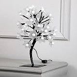 Светодиодный куст «Цветы с шариками» 30 см, 32 LED, мигание, 220 В, свечение мульти (RG/RB), фото 2