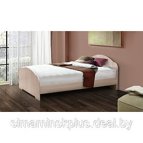 Кровать на уголках №1, 700 × 2000 мм, цвет млечный дуб