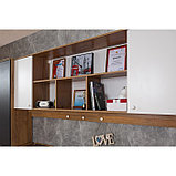 Шкаф навесной «Лойс 81», 2058 × 316 × 886 мм, цвет дуб золотистый / белый, фото 4
