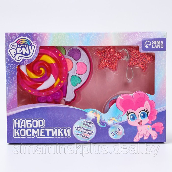 Набор детской косметики и аксессуаров "Пинки Пай" 3 в 1 My Little Pony - фото 7 - id-p176832396