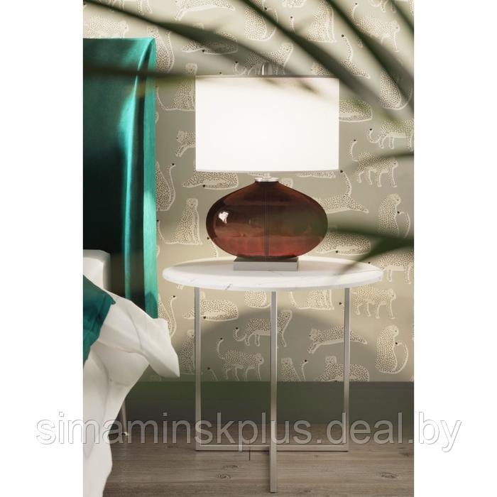 Стол журнальный «Альбано», 550 × 550 × 500 мм, цвет белый мрамор - фото 1 - id-p177036138