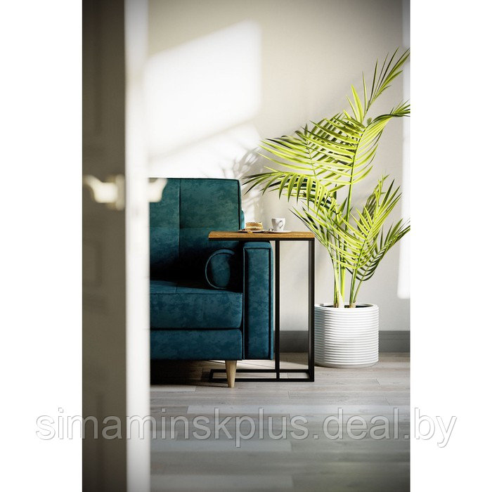 Стол придиванный «Агами», 500 × 310 × 705 мм, МДФ, цвет дуб американский - фото 4 - id-p177036186