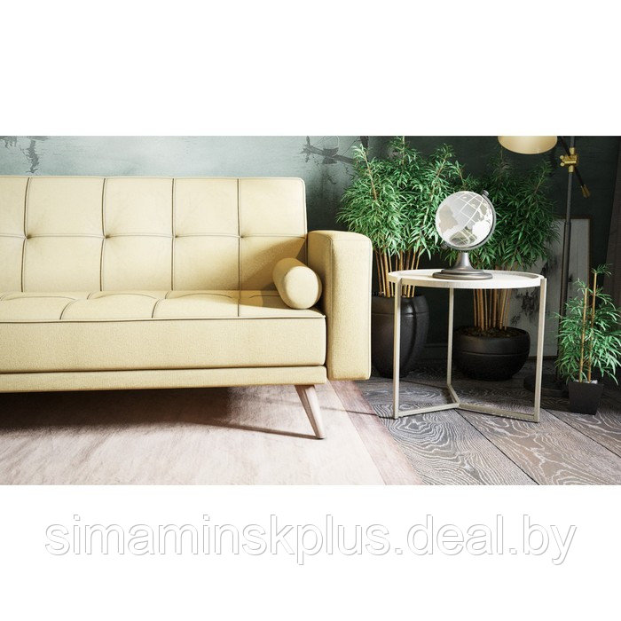 Стол придиванный «Бруно», 575 × 757 × 500 мм, цвет лайт стоун - фото 3 - id-p177036194