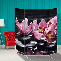 Ширма "Ветка орхидеи", 160 × 160 см