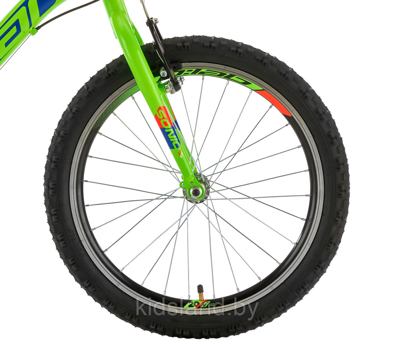Велосипед Polar Sonic 20'' (зелено-оранжевый) - фото 5 - id-p177489527