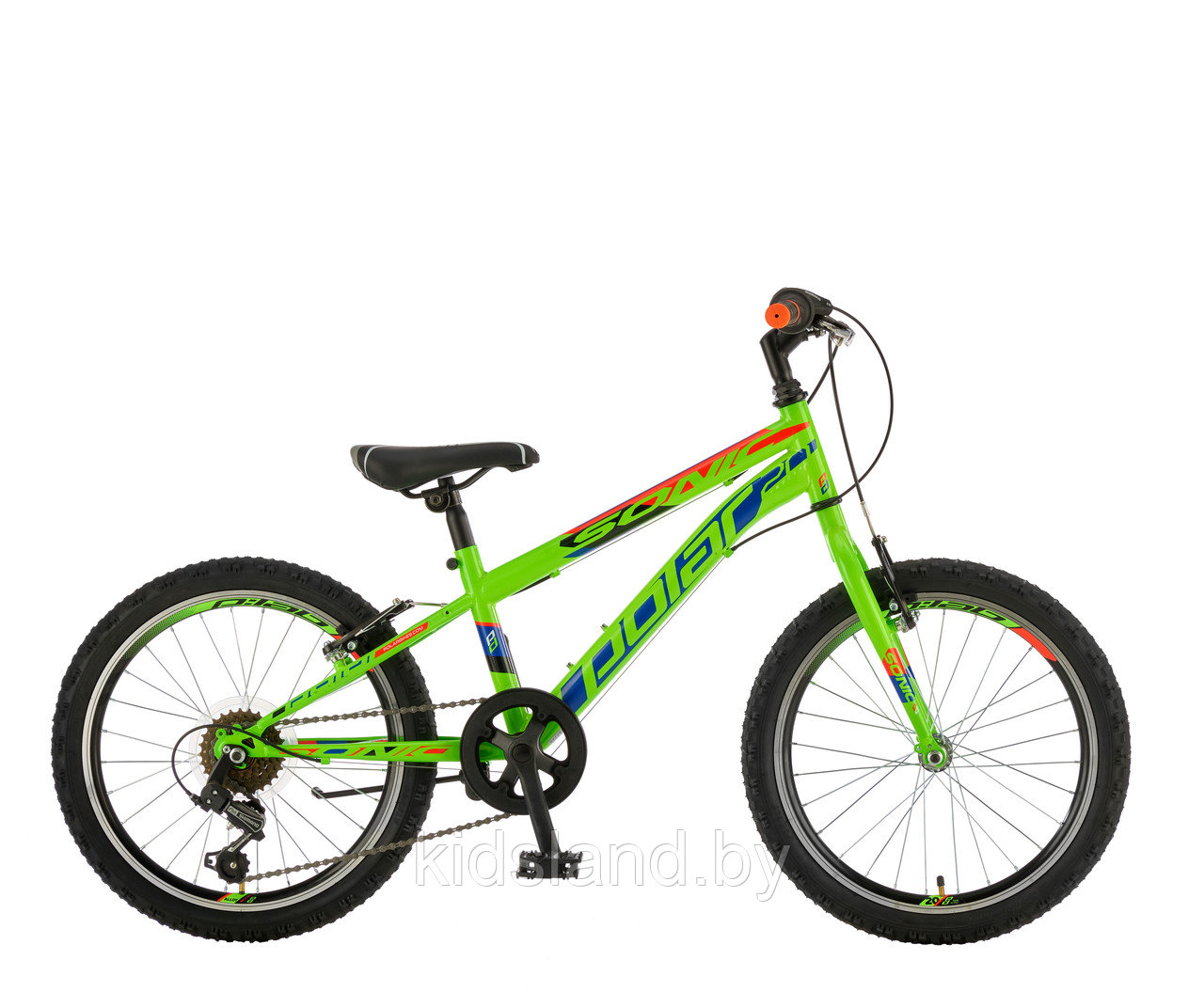 Велосипед Polar Sonic 20'' (зелено-оранжевый), фото 1