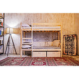 Двухъярусная кровать «Т2», 700×1900, массив сосны, без покрытия, фото 3