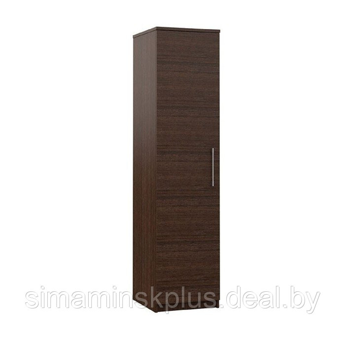 Шкаф 1-дверный «Аврора», 504 × 574 × 2118 мм, цвет венге / дуб молочный - фото 1 - id-p177056553
