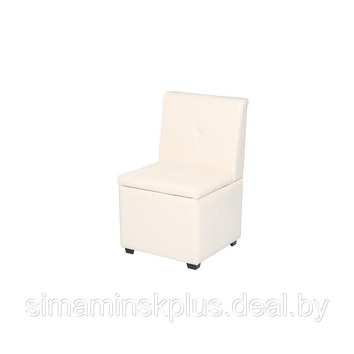 Кухонный диван Уют-1 mini, 550х500х830, белый