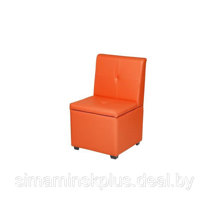 Кухонный диван Уют-1 mini, 550х500х830, оранжевый - фото 2 - id-p177040338