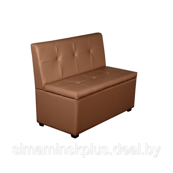 Кухонный диван "Уют-1", 1000x550x830, коричневый - фото 1 - id-p177040345