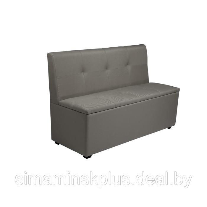 Кухонный диван "Юлия-1" 1000х830х550, рогожка АSH - фото 1 - id-p177040355