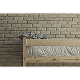Кровать-чердак «Л1», 800×1600, массив сосны, без покрытия, фото 4