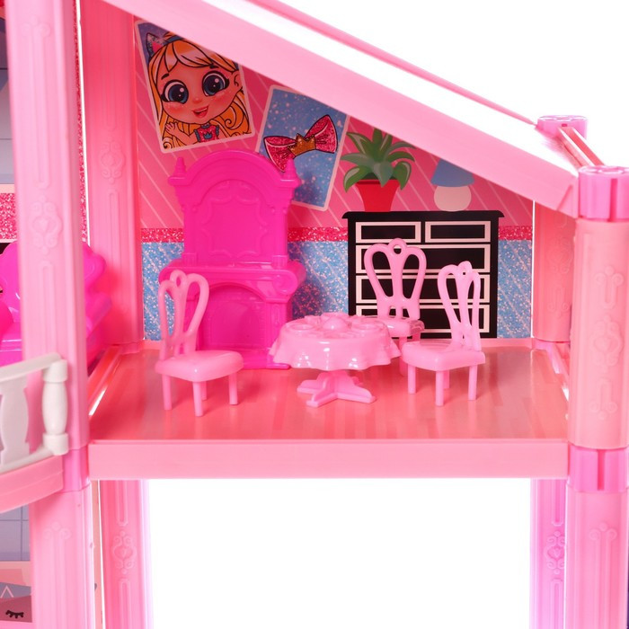 Дом для кукол «Кукольный дом» с аксессуарами - фото 7 - id-p162750816