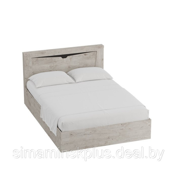 Кровать Соренто 1800х2000, с ПМ и бельевой ящик, Дуб бонифаций - фото 1 - id-p177046497