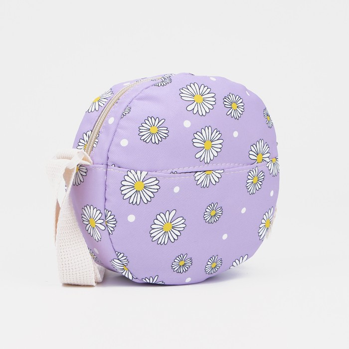 Рюкзак на молнии, сумка, косметичка, цвет сиреневый - фото 6 - id-p177489656
