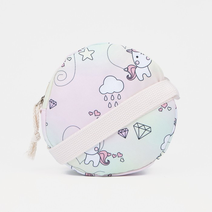 Рюкзак на молнии, сумка, косметичка, цвет розовый - фото 7 - id-p177489658