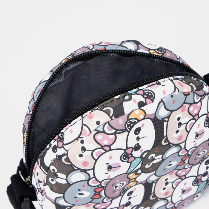 Рюкзак на молнии, сумка, косметичка, цвет серый - фото 8 - id-p177489662