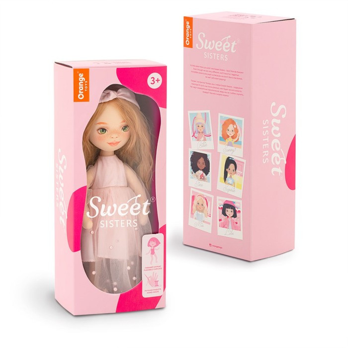 Мягкая кукла Sunny «В светло-розовом платье», 32 см - фото 2 - id-p177490564