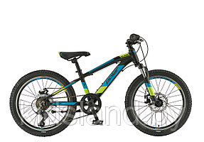 Велосипед Polar Alaska 20'' (черно-голубой)