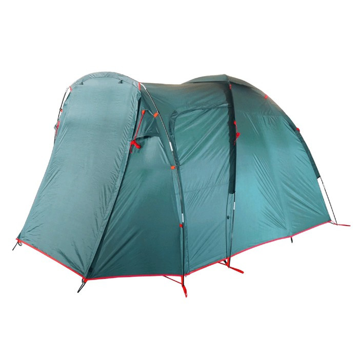Палатка BTrace Element 4, двухслойная, 4-местная, цвет зелёный - фото 2 - id-p176650083