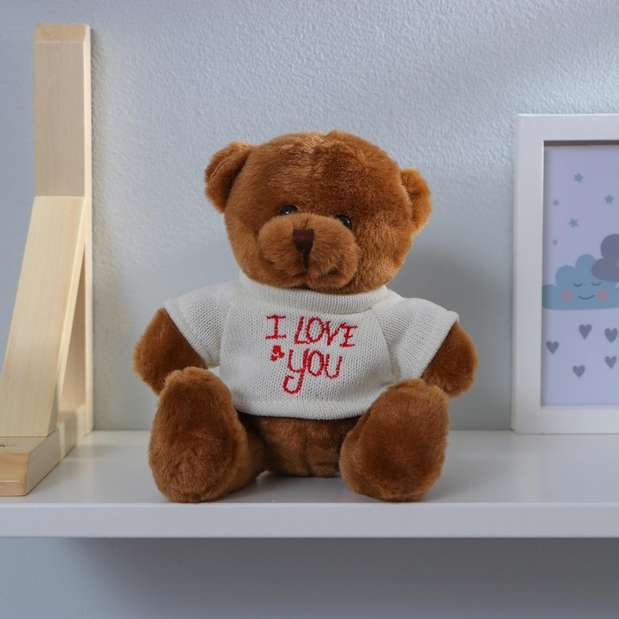 Мягкая игрушка «Медведь», в кофте, цвета МИКС - фото 1 - id-p176643528