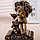 Часы настольные каминные "Ангел с медвежонком", цвет золото, h=25.5 см, микс, фото 5