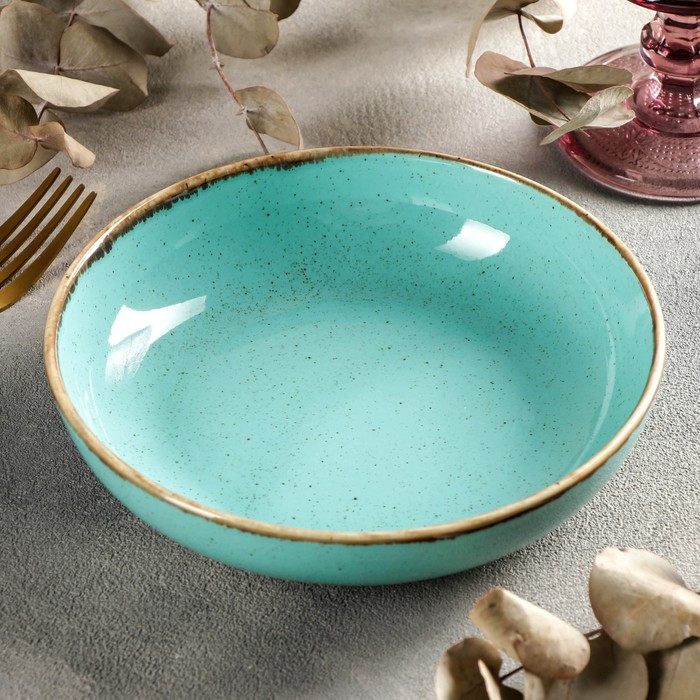 Салатник Turquoise, d=17 см, цвет бирюзовый - фото 2 - id-p177004718