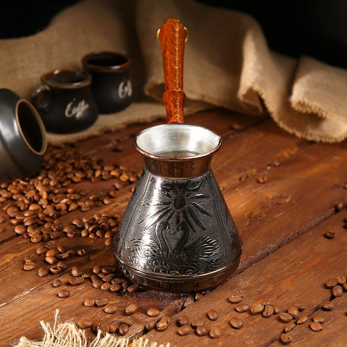 Турка для кофе медная «Верность», 0,6л - фото 2 - id-p177012673
