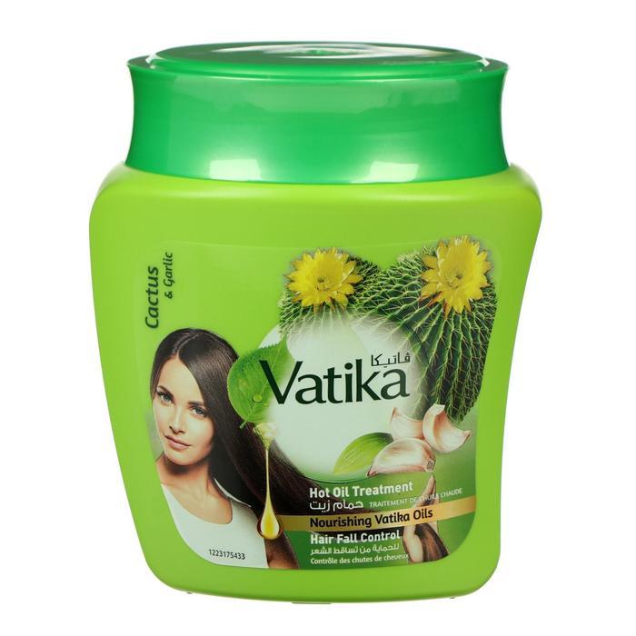 Маска для волос Dabur Vatika Naturals Hot Oil Treatment Hair Fall Control от выпадения волос, 500 г - фото 1 - id-p177492559