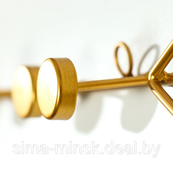 Крючки декоративные металл "Стрела" золото 5,5х40 см - фото 3 - id-p177494207