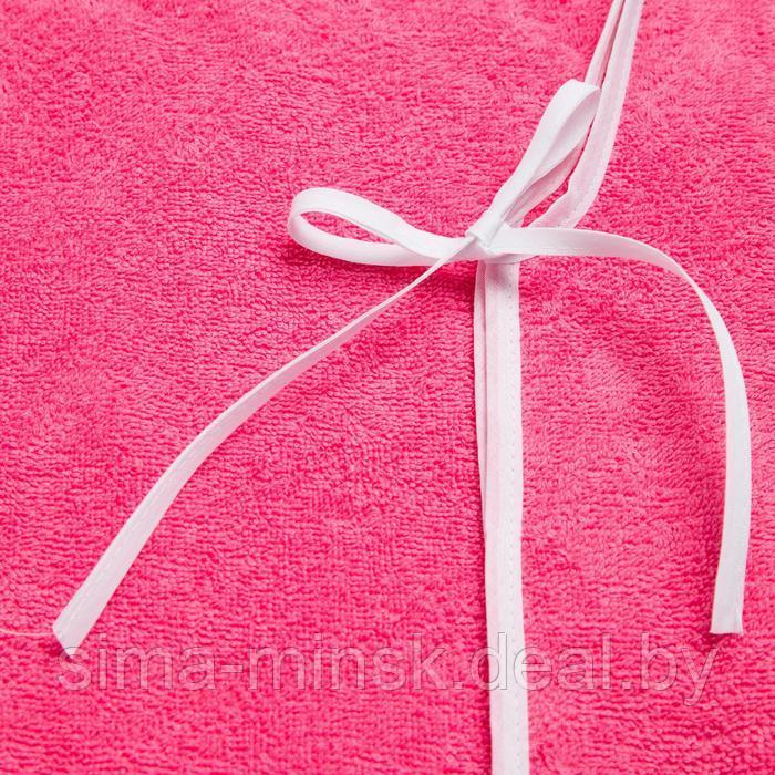 Полотенце-пончо Крошка Я «Гномик», цвет розовый, размер 24-32, 100 % хлопок, 320 г/м2 - фото 7 - id-p160978608