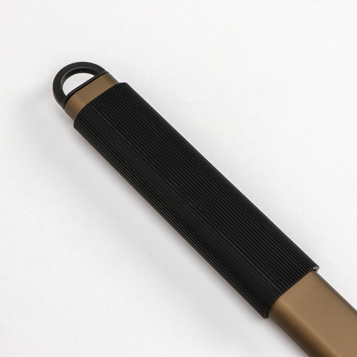 Лопатка перфорированная Delicate, 103×23 см, с разборной ручкой, цвет коричневый - фото 4 - id-p177025637