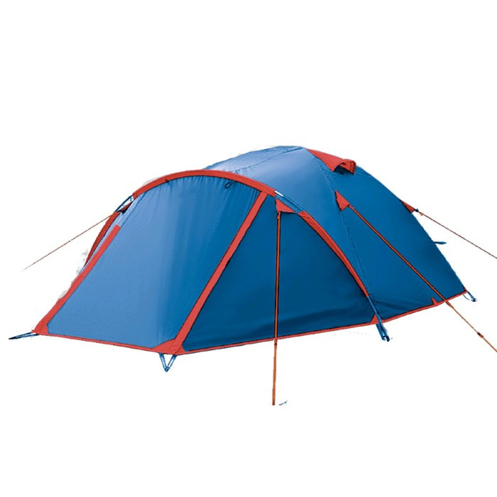 Палатка Arten Vega, двухслойная, 4-местная, цвет синий - фото 1 - id-p177492012