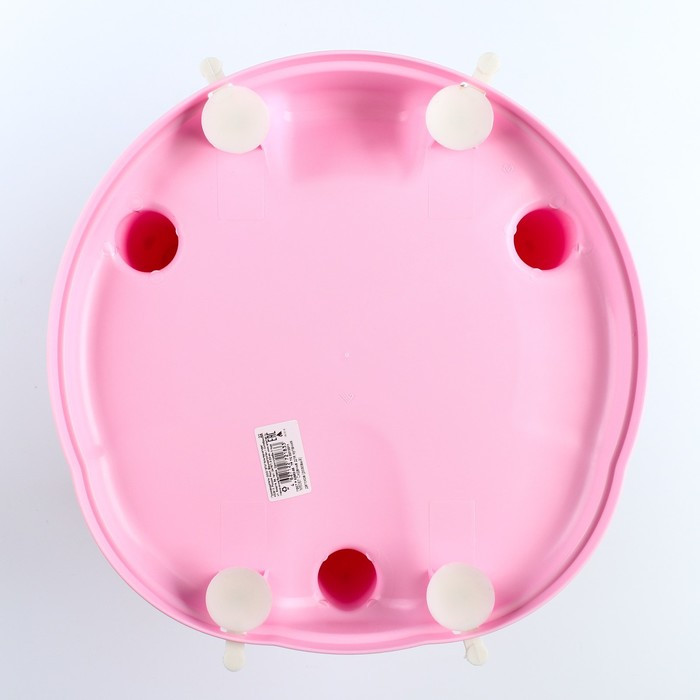 Стульчик для купания на присосках, цвет розовый - фото 4 - id-p176697608