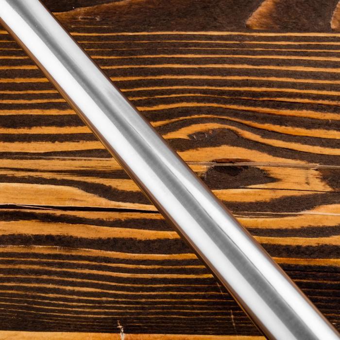 Шумовка для казана узбекская 53см, диаметр 15см, светлая деревянная ручка - фото 7 - id-p177007242