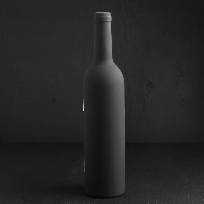 Набор для вина Доляна «Бутылка», 5 предметов: пробка, кольцо, каплеуловитель, штопор, нож для срезания фольги - фото 2 - id-p177007291