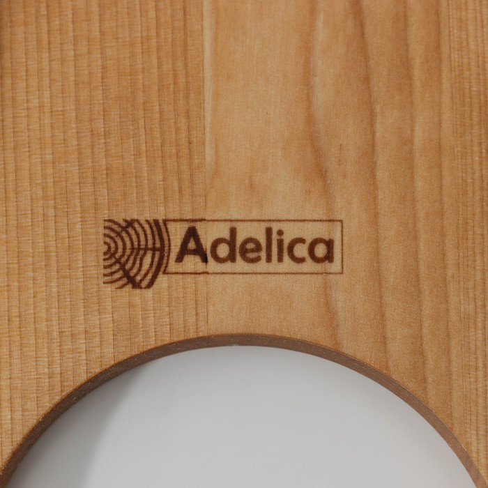 Столик - поднос для вина Adelica, с менажницей и складными ножками, на 2 персоны, d=32×1,8 см, берёза - фото 7 - id-p177015068
