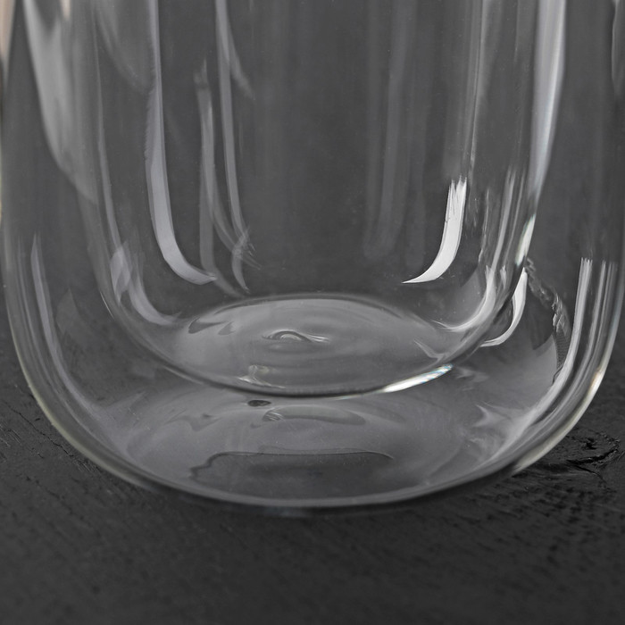 Стакан стеклянный с двойными стенками Magistro «Поль», 400 мл - фото 2 - id-p177013603