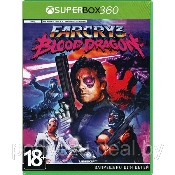 Far Cry 3: Blood Dragon (Русская версия) (Xbox 360) - фото 1 - id-p177497774