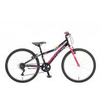 Велосипед Booster Turbo 240  24"  (черно-розовый), фото 1