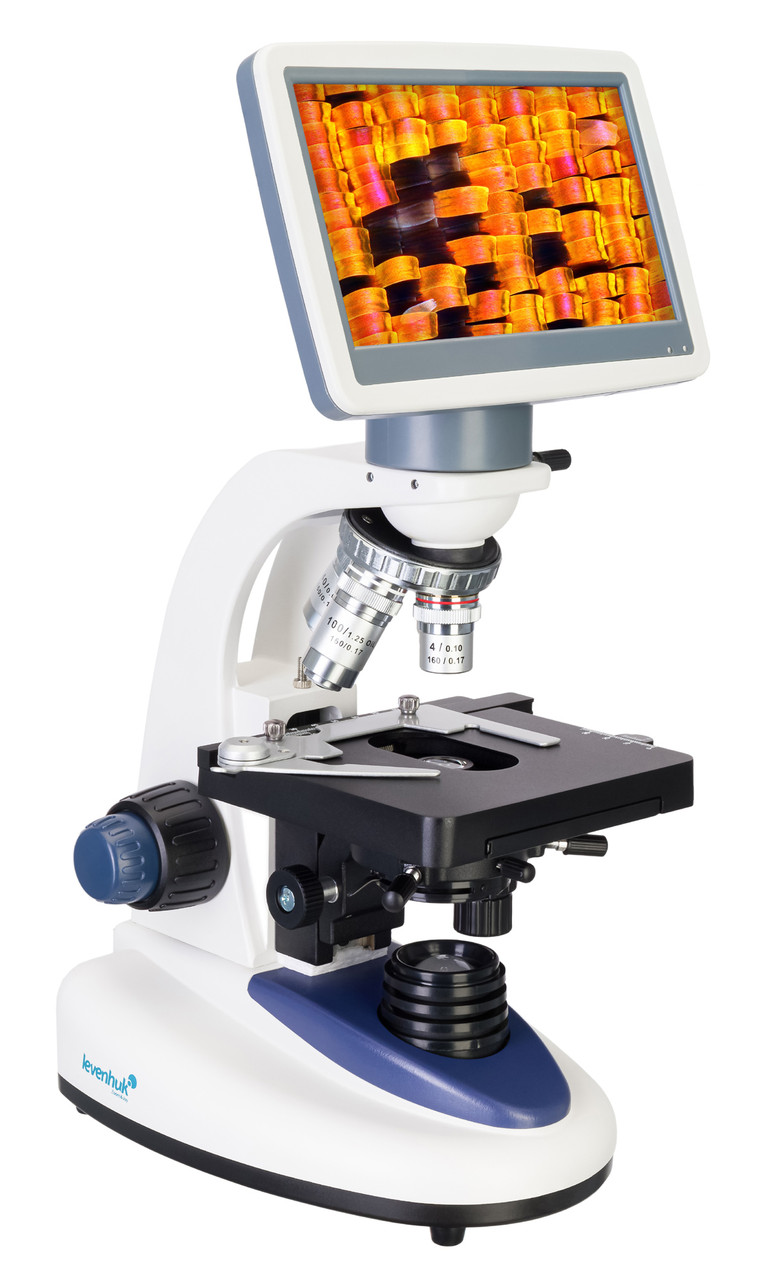 Микроскоп цифровой Levenhuk D95L LCD, монокулярный - фото 3 - id-p177499081