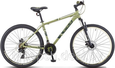 Велосипед Stels Navigator 700 MD 27.5 F020 р.21 2022 (хаки) - фото 1 - id-p177497894